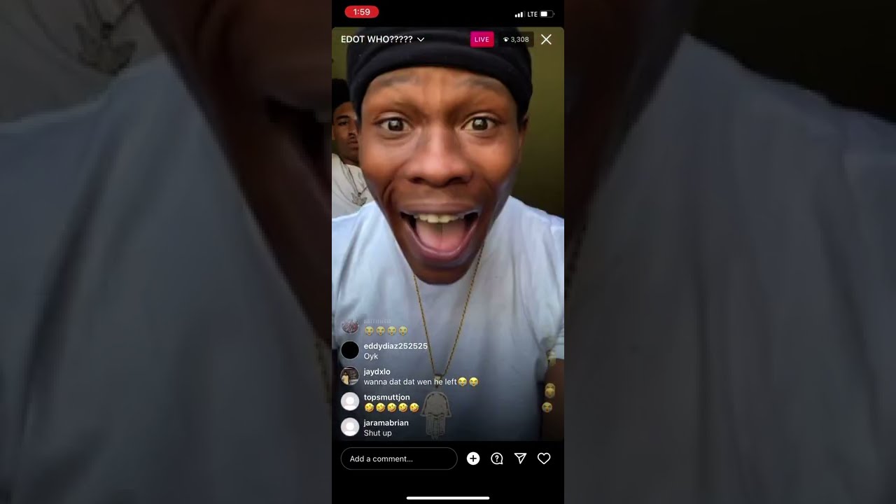 EDOT BABY ARGUING WITH BLOCKWORK ON LIVE!!!