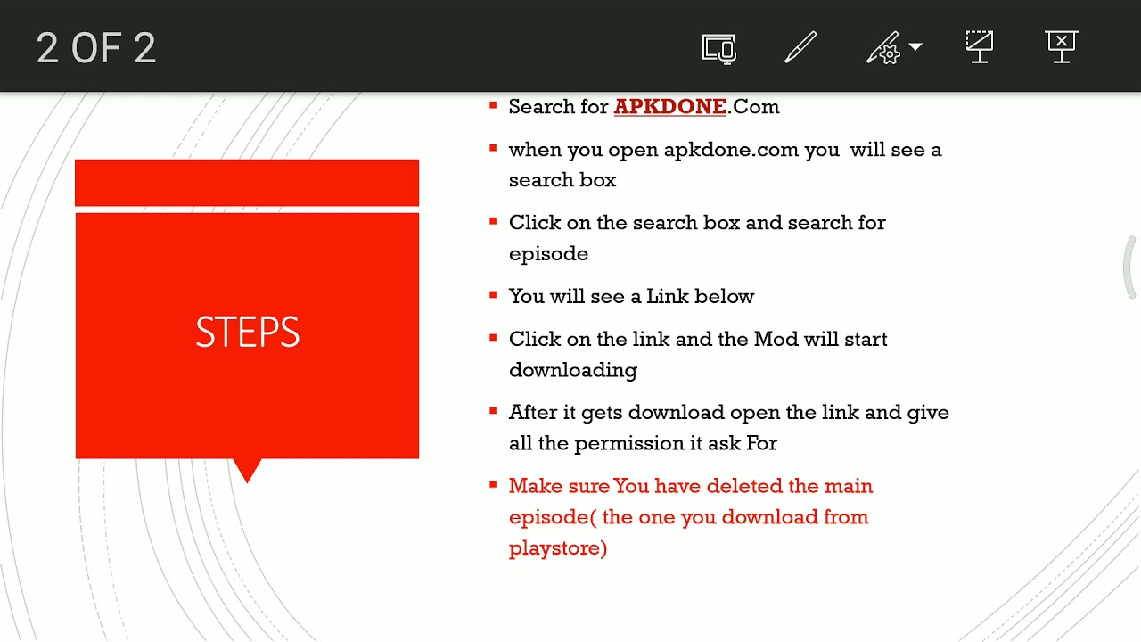 episode apk Mod for version15.40 (premium choices unlock)