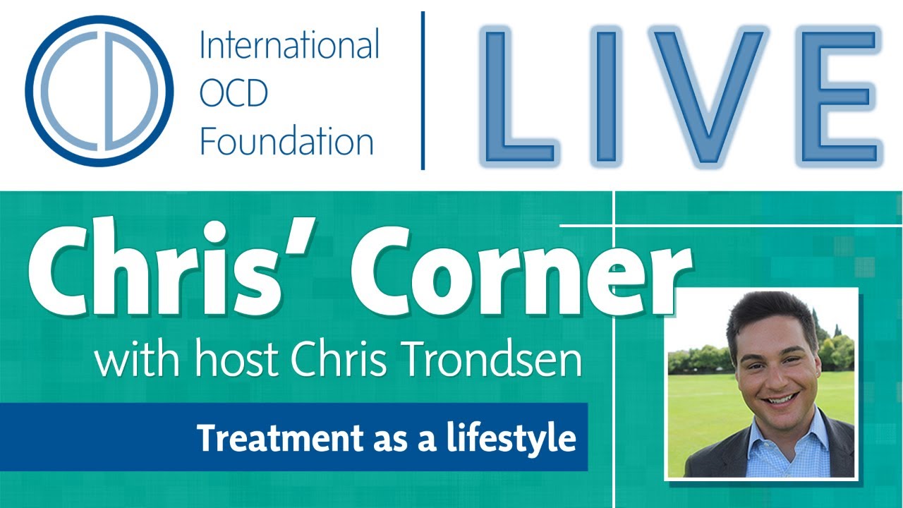 Chris' Corner: Treatment as a lifestyle