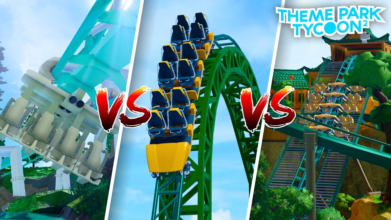 Весенняя битва за строительство &mdash; демонстрация возможностей | Theme Park Tycoon 2