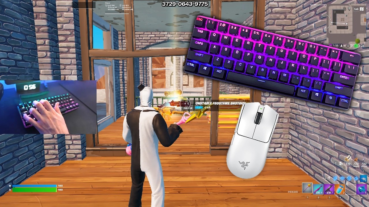 SteelSeries Apex Pro Mini😍Satisfying Keyboard & Mouse Sounds ASMR 360FPS 4K