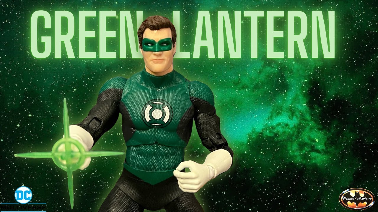 McFarlane DC Multiverse Hal Jordan Green Lantern Page Punchers DC Direct Action Figure Review