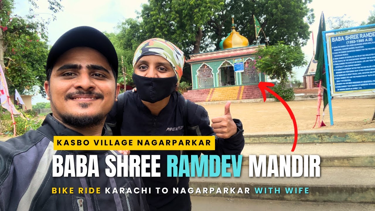 A Hindu Temple in Pakistan😲 You’ve Never Seen! | Ramapir Mandir Kasbo | Tharparkar Ride