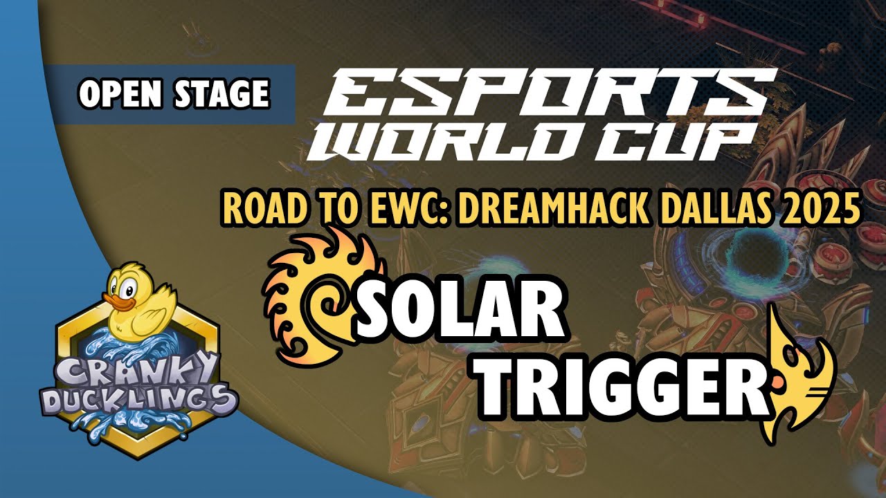 Solar vs trigger - ZvP | Road to EWC: DreamHack Dallas 2025 - Open Stage | StarCraft 2 Tournament