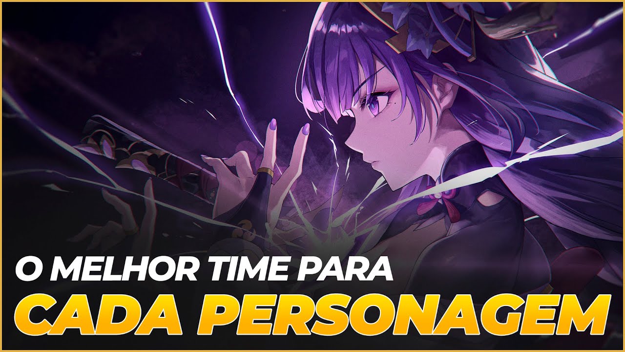 O MELHOR TIME DE CADA PERSONAGEM DE GENSHIN