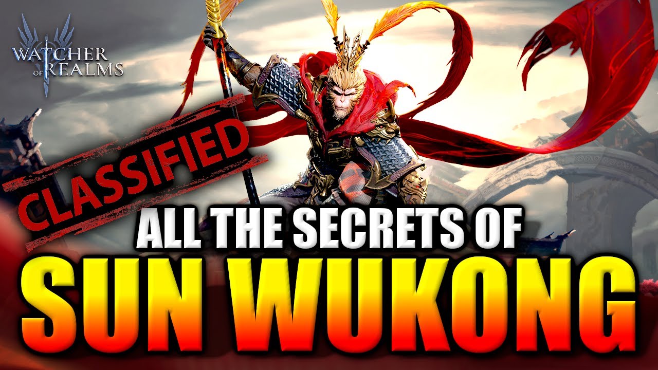 Sun WuKong Hero Guide - Includes How to Build and Damage Testing | Watcher Of Realms - TEST SERVER