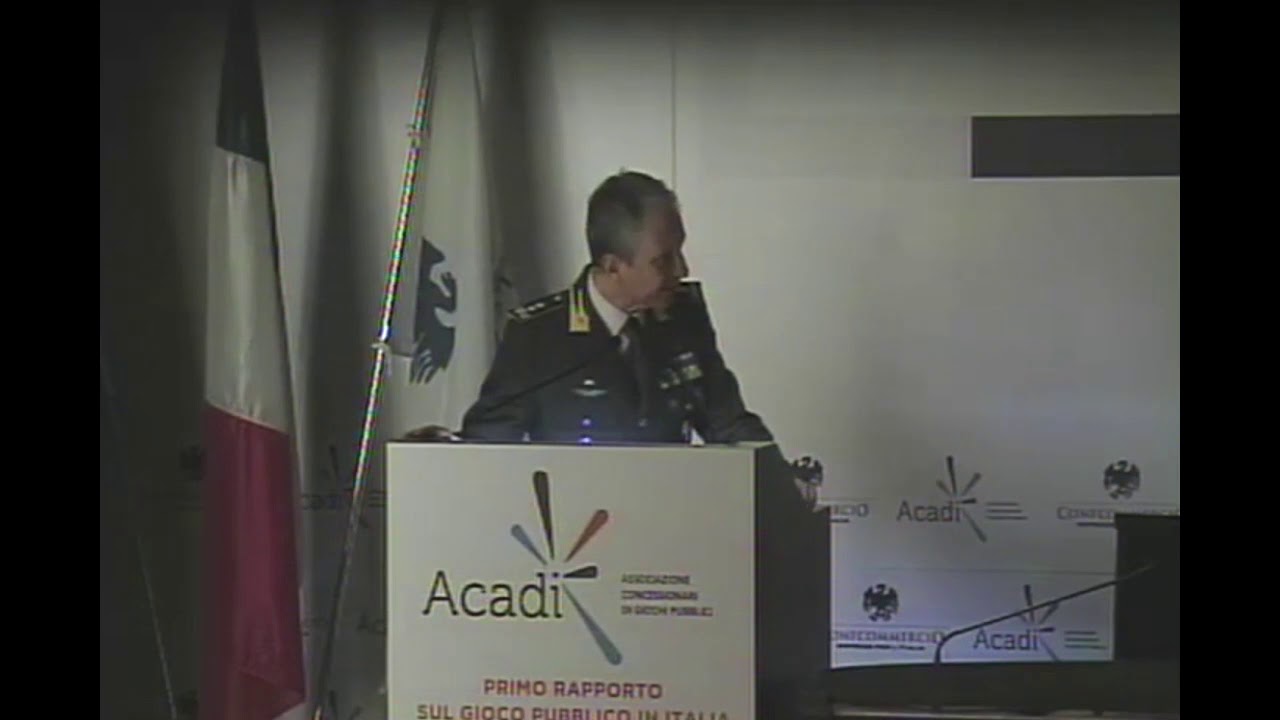 * RAPPORTO GIOCO PUBBLICO: INTERVENTO DI GIUSEPPE MAGLIOCCO (GENERALE DELLA GUARDIA DI FINANZA)