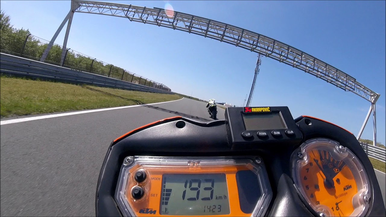 Zandvoort KTM Super Duke 990