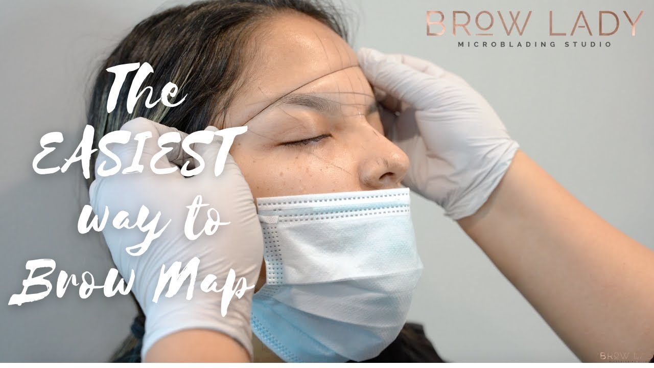 The Only Brow Mapping method I Use in my Microblading Studio- Full Version