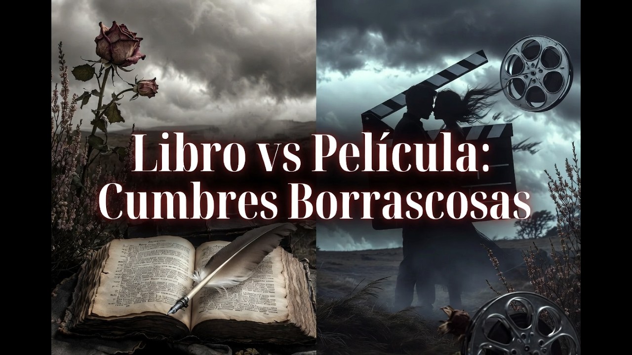 ¡DIFERENCIAS entre CUMBRES BORRASCOSAS de EMILY BRONTË y la pelicula de EMERALD FENNELL! | #booktube