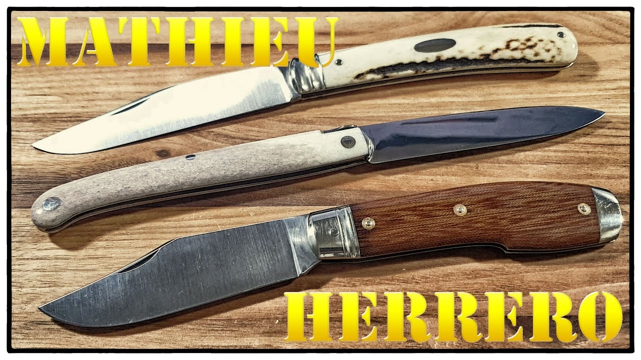 Mathieu Herrero - Premium Old School Artisan Coutelier aus Frankreich - Maître coutelier français