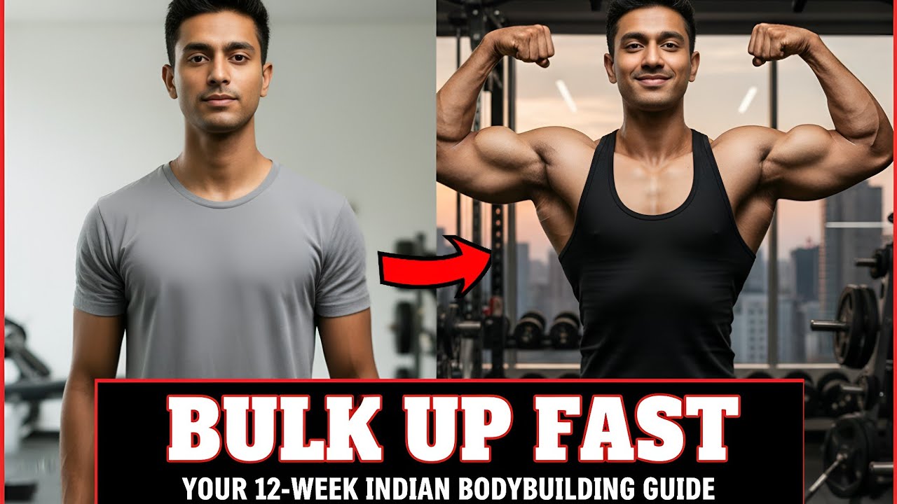 Gain Weight & Muscle For Skinny Guys | Bulk Up Fast in 30 Days | Bulking Kaise Kare