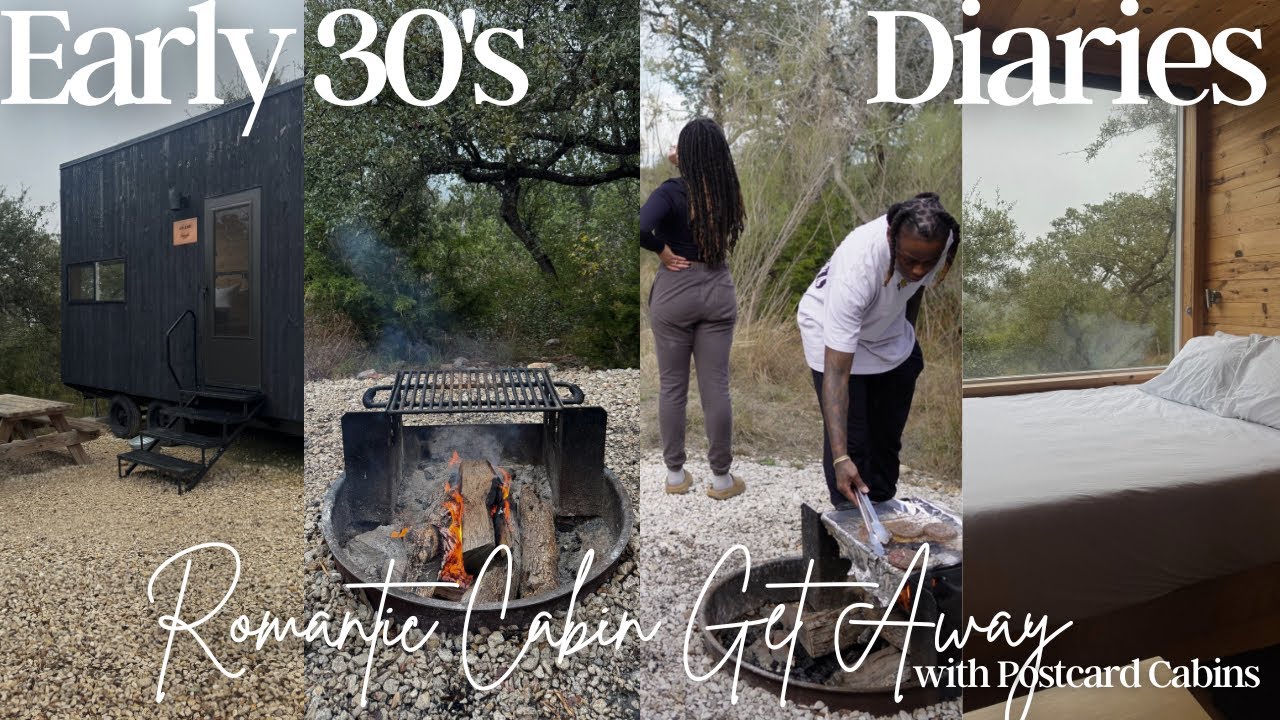 Romantic Cabin Get Away with Postcard Cabins | Vibey & Relaxing Weekend in the Woods