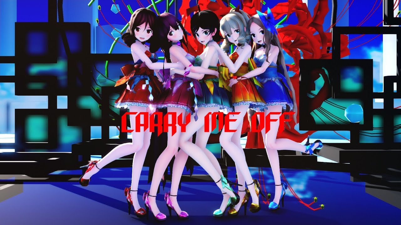 【MMD艦これ】 Carry Me Off - 神風型全員 【UW4K】 (Sub. JP. EN. CH.)