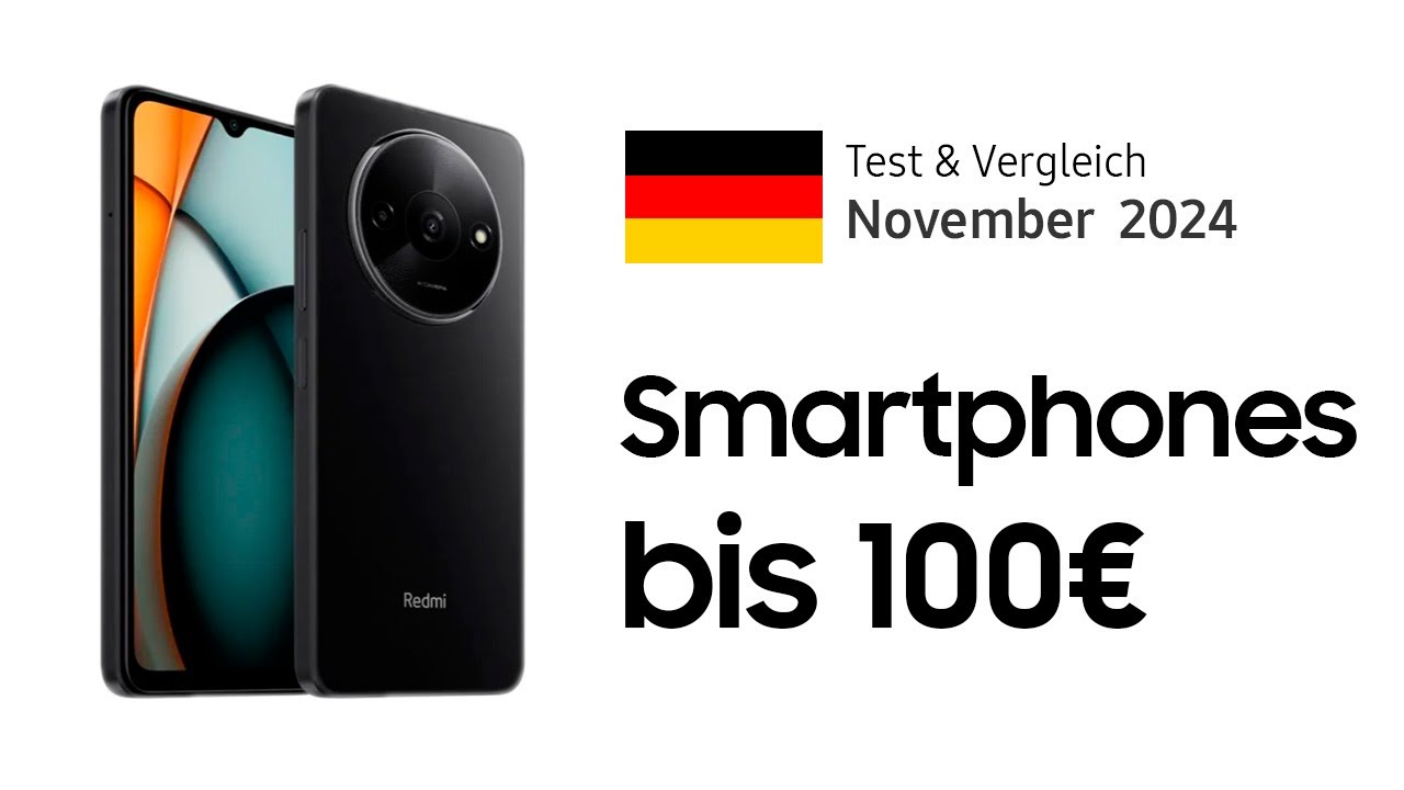TOP–7. Die besten Smartphones bis 100€. November 2024. Test & Vergleich | Deutsch