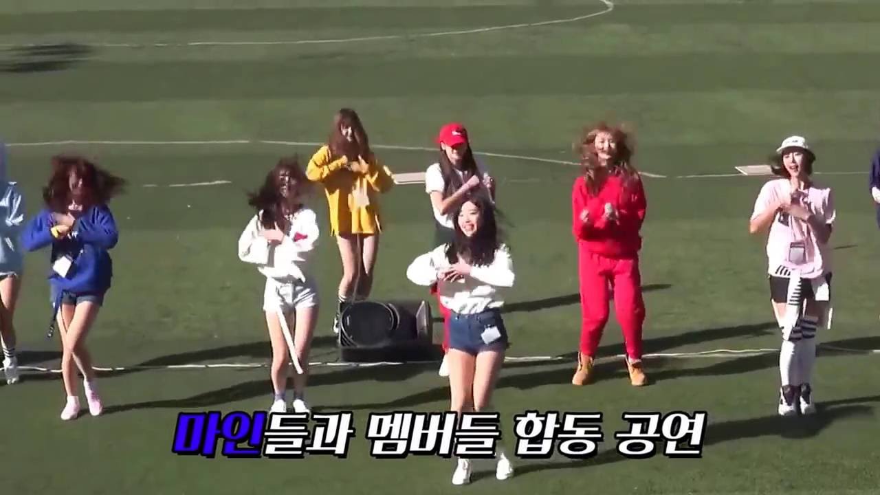 151009 Nine Muses / 9muses picnic fanmeeting with MINE
