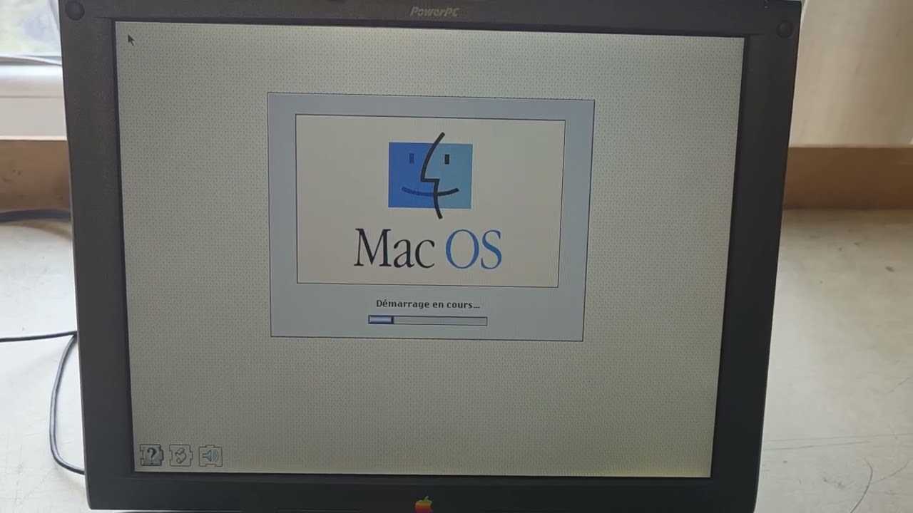 Apple PowerBook 3400C Boot & Shutdown