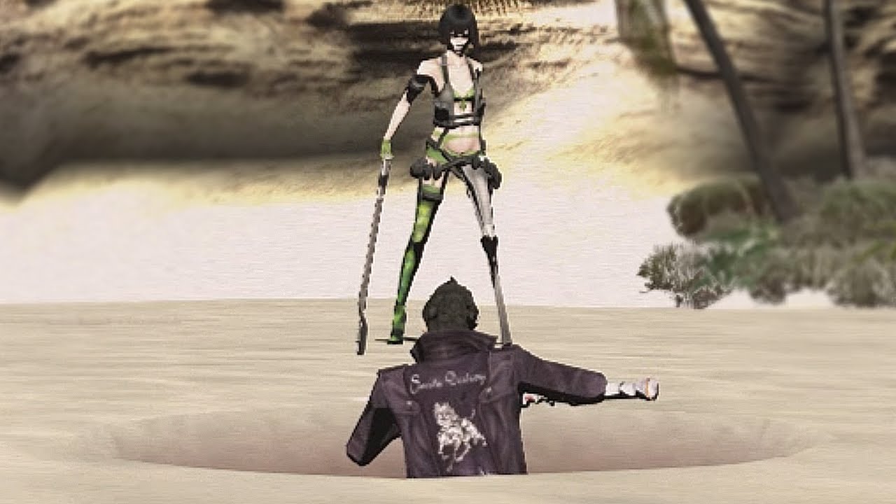 CLIMBING OUT OF A DAMN HOLE SIMULATOR | No More Heroes.