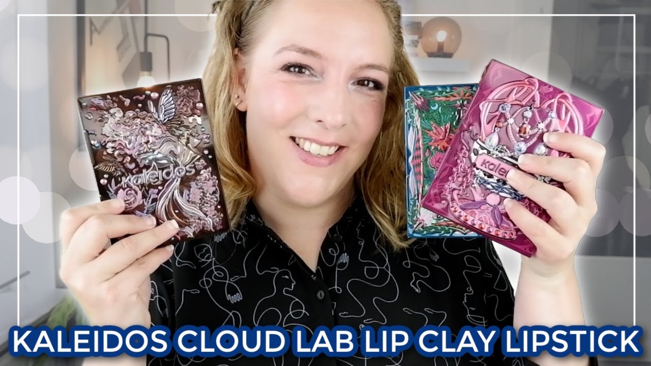 KALEIDOS MAKEUP CLOUD LAB LIP CLAY // Review, swatches & lip swatches of 12 shades (fair skin)