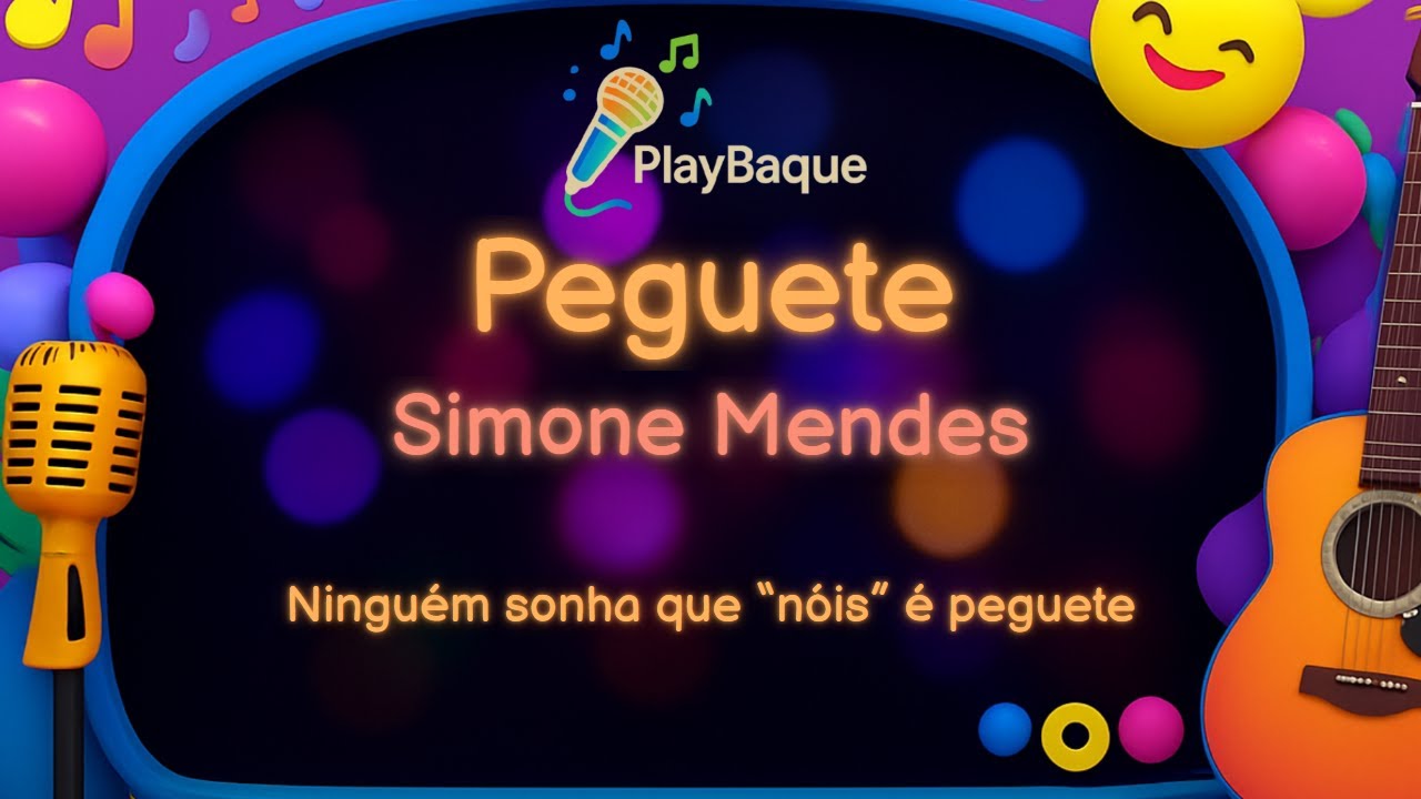 Karaoke (Violão Acústico) - Simone Mendes - Peguete