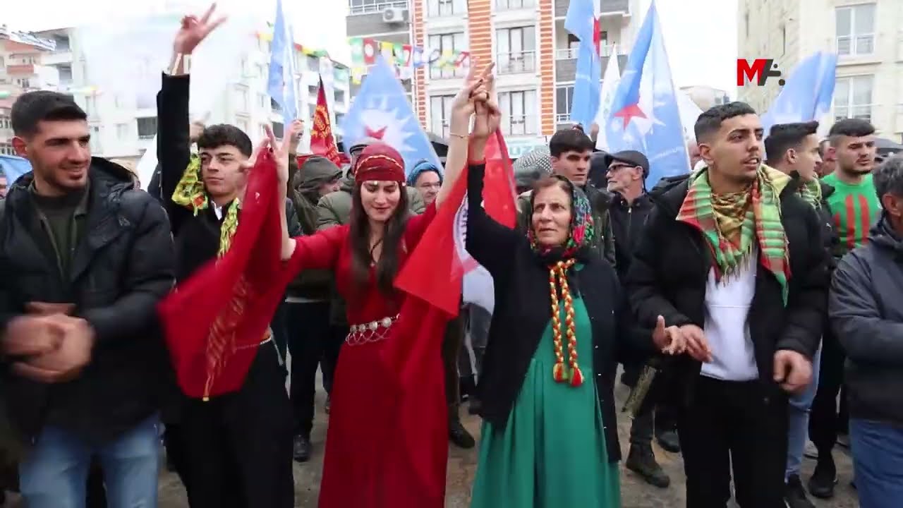 MAZLUM DOĞAN'IN MEMLEKETİNDE 2024 NEWROZU'NUN ATEŞİ YAKILDI