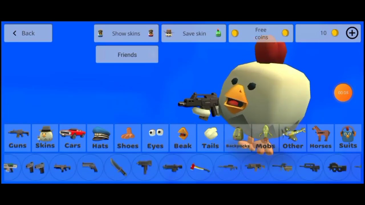 chicken Gun friends list leak in 3.9.0