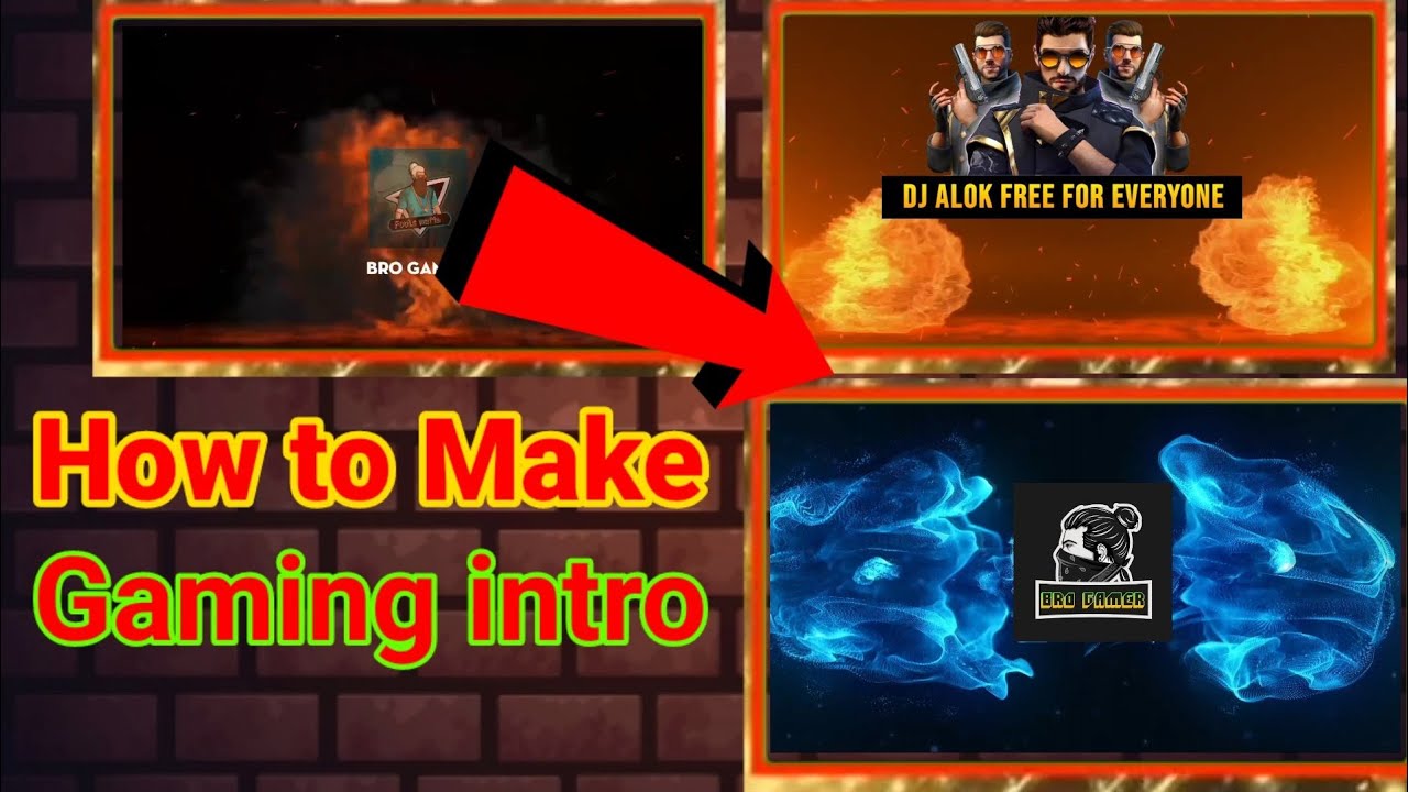 How to make gaming channel intro in Nepal || Free fire video || Free fire || 4k Gaming nepal ||intro