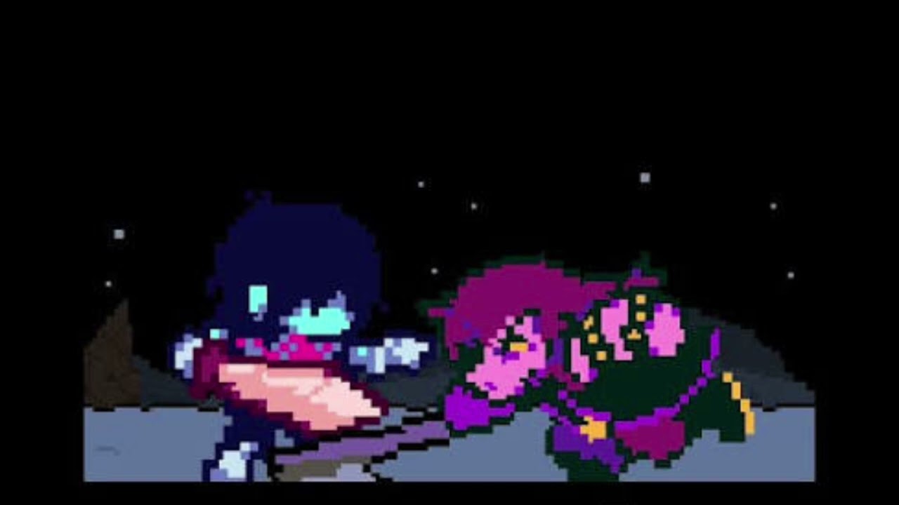 Susie weird route song fight (fanmade)