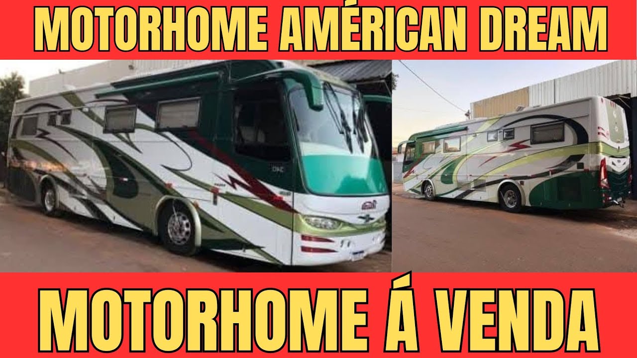 MOTORHOME AMERICAN DREAM A VENDA!