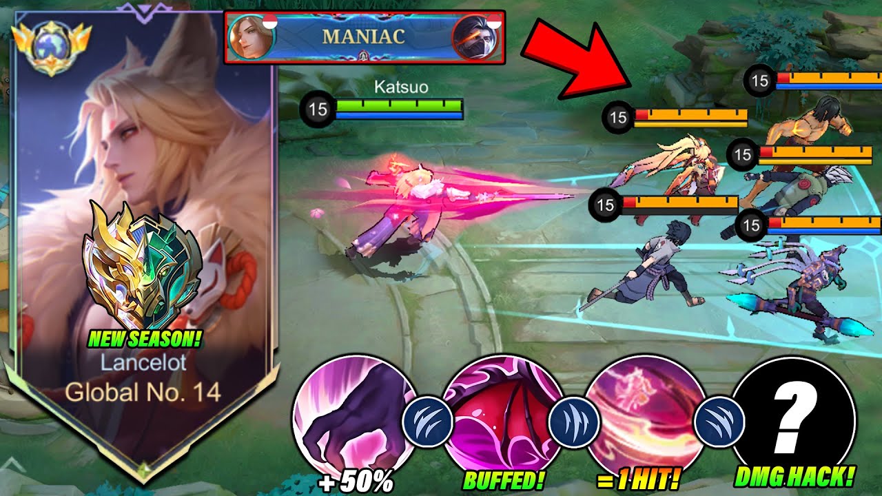 SAVAGE?! THIS IS WHAT HAPPENS WHEN GLOBAL LANCELOT BACK IN EPIC! 🔥 | NEW SEASON BUILD! - MLBB