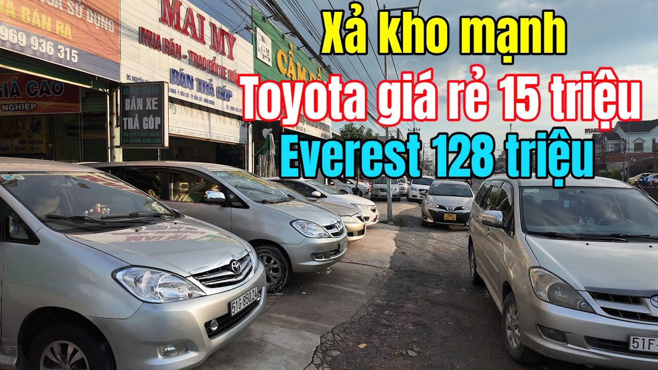 Toyota Corola 15tr Innova Vios Citi nằm la liệt ở Hòa Lợi ô tô chủ xả nhanh lời 5 triệu bán có góp