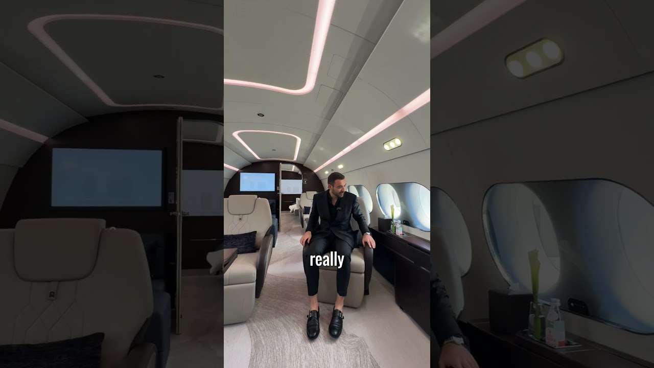 Touring An $80 Million Private Jet 🛩️