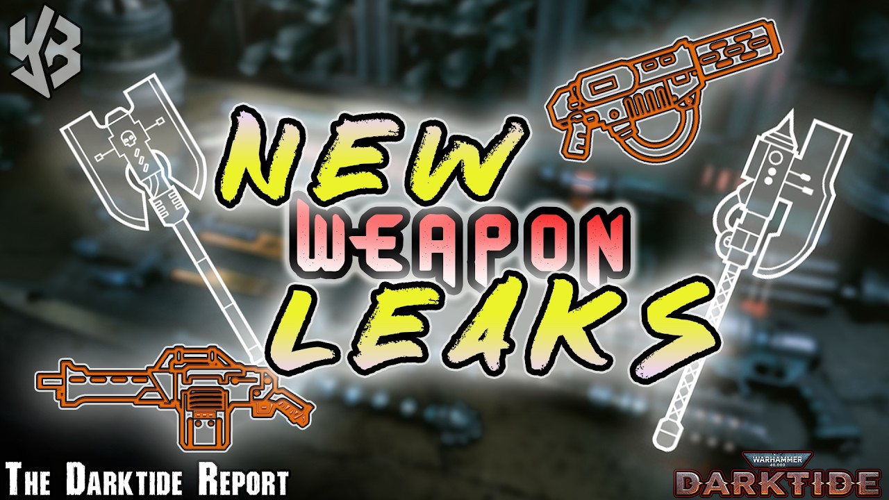 NEW Datamined WEAPONS are coming to Darktide (I found everything..)