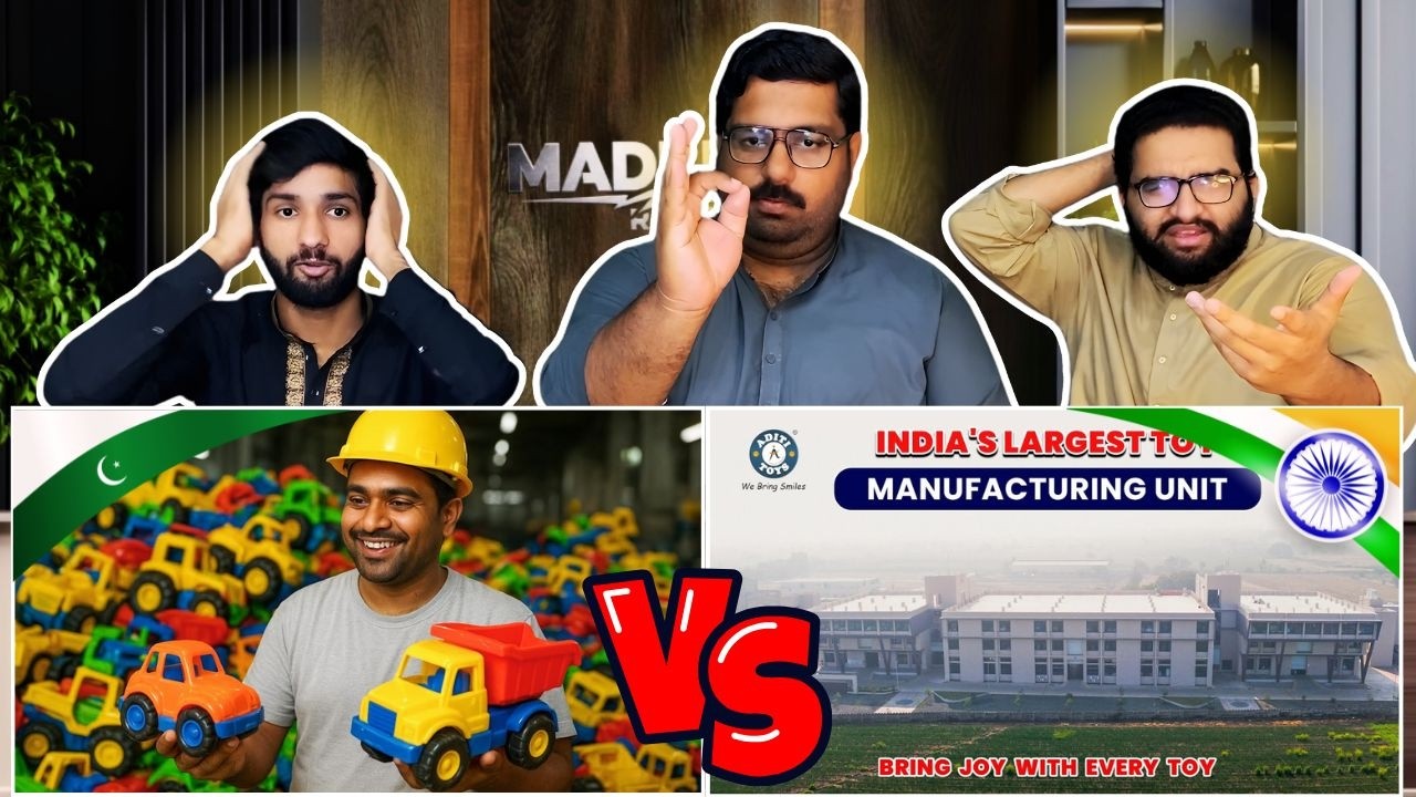 Reaction on India vs Pakistan Largest Toy Factory tour  | फैक्ट्री | Pakistani Reaction 🔥