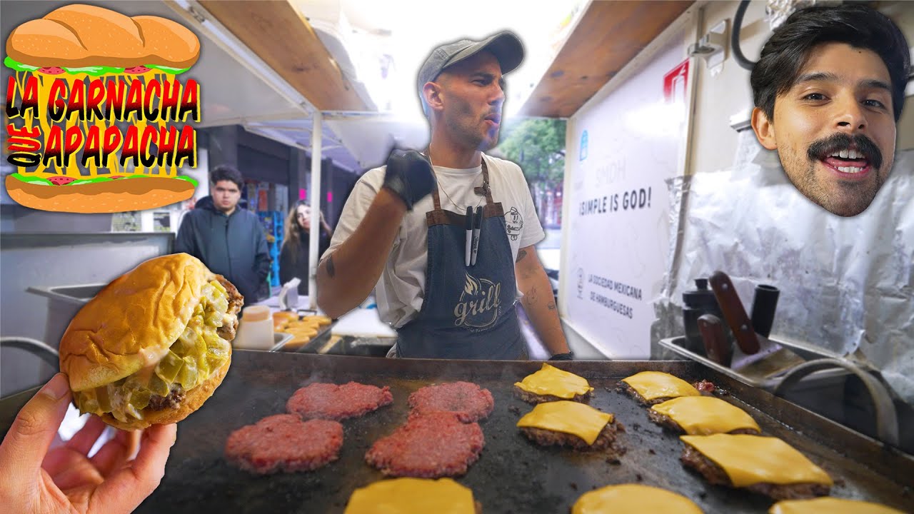 Las HAMBURGUESAS con COSTRA más JUGOSAS 🍔 | La garnacha que apapacha