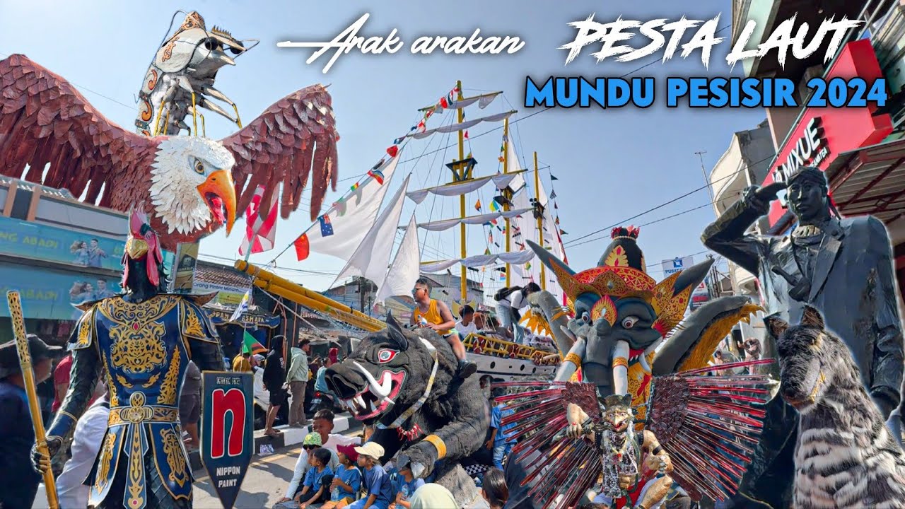 FULL Arak arakan MUNDU PESISIR 2024 ❗️ Pesta Laut Desa Mundu Pesisir Cirebon