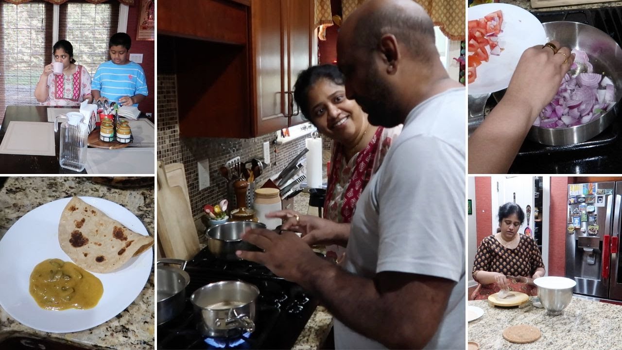 Weekday Morning to Evening Summer Vacation Routine in USA/Mushroom gravy/USA daily vlogs/Tamil Vlogs