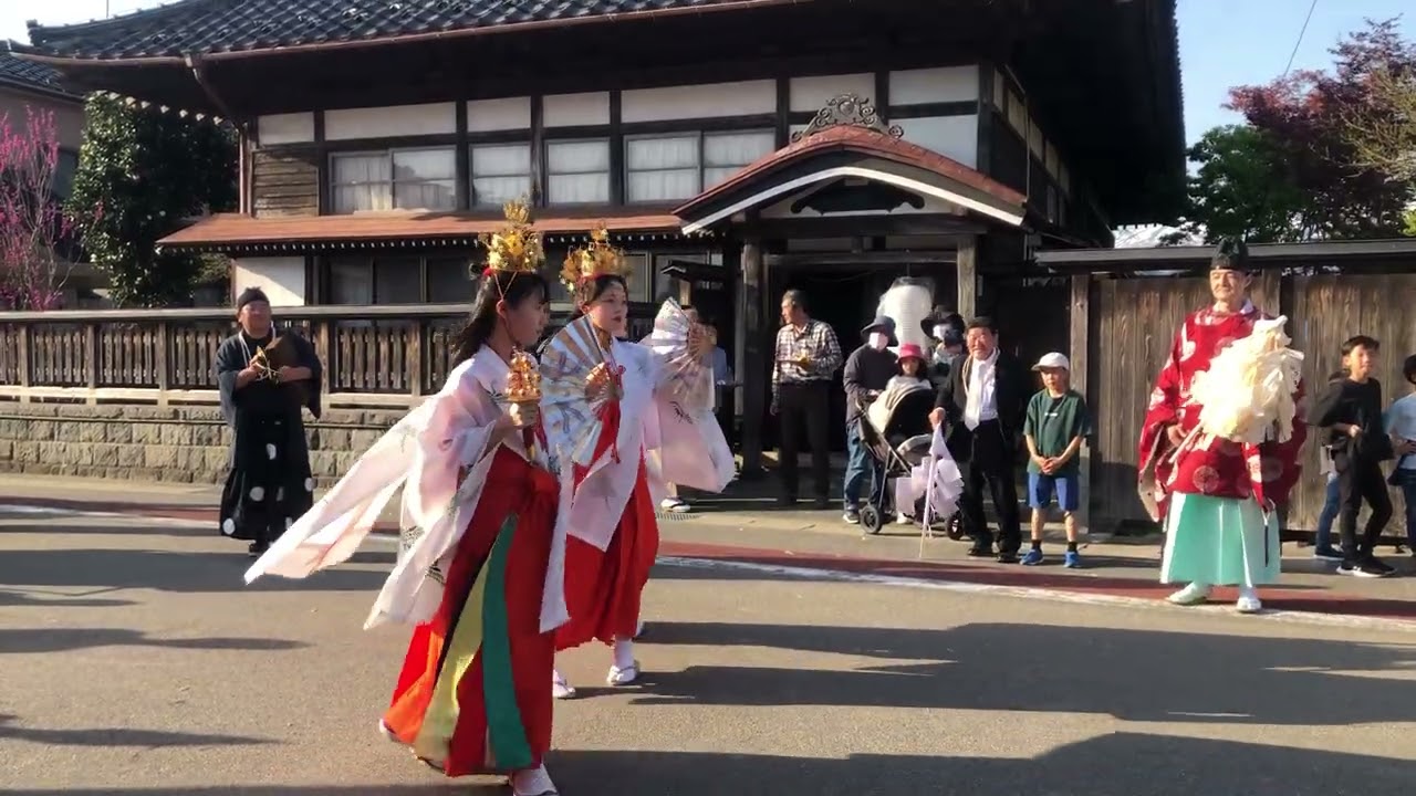 飛澤神社巫女舞2025