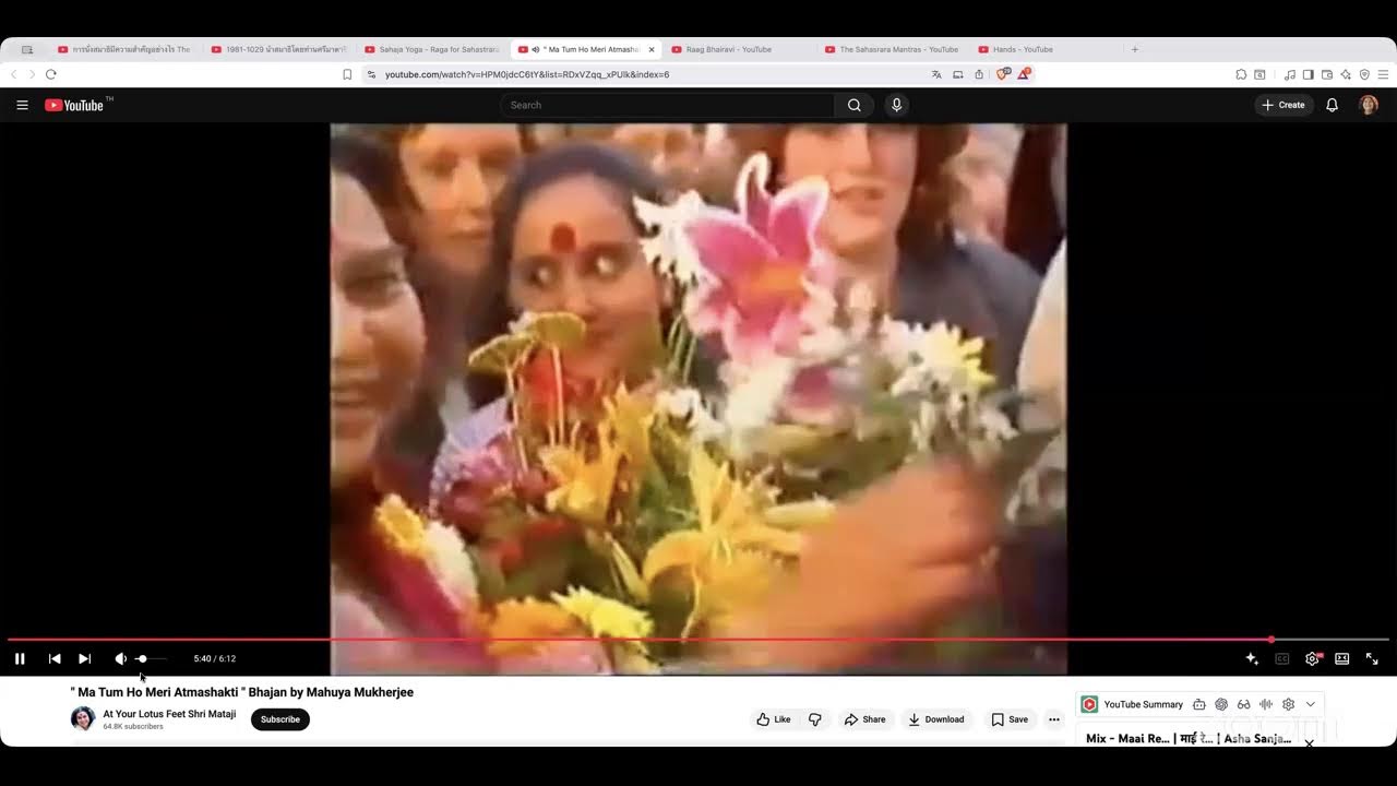 จักระสหัสราระ Sahasrara สหจะโยคะ SahajaYoga สมาธิเช้า DailyMorningMeditation Mon2Feb