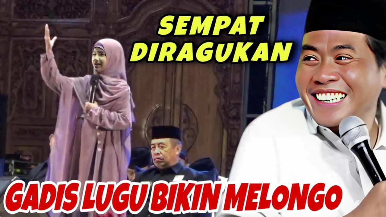MASYAALLOH!! AWALNYA DIRAGUKAN GADIS CANTIK PANDAI NYANYI SHOLAWAT CERAMAH 