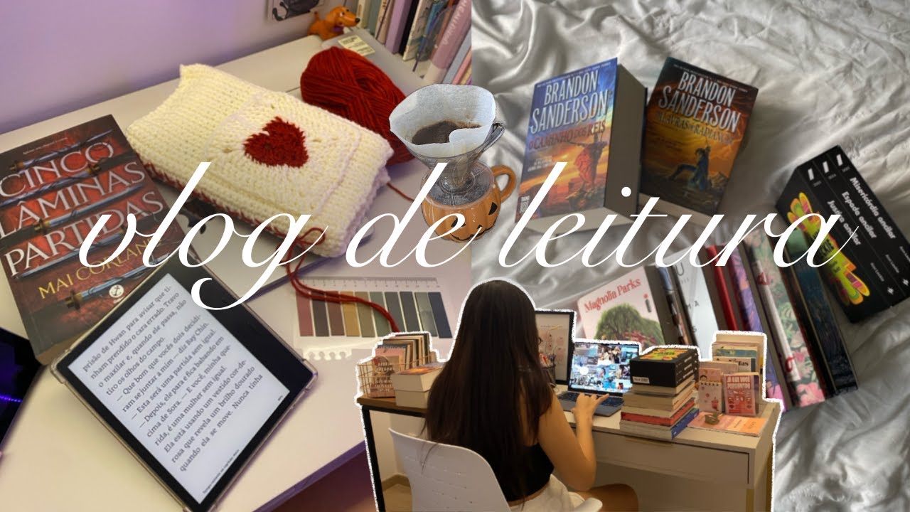 VLOG DE LEITURA | 48 horas comigo lendo série de fantasia 🍒