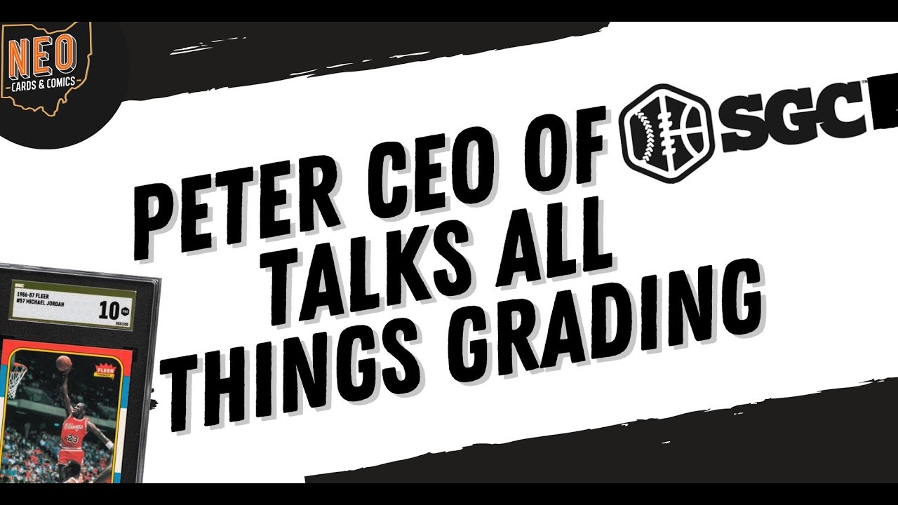 Peter Steinberg CEO of SGC sits down to talk all things grading & Sports Cards.