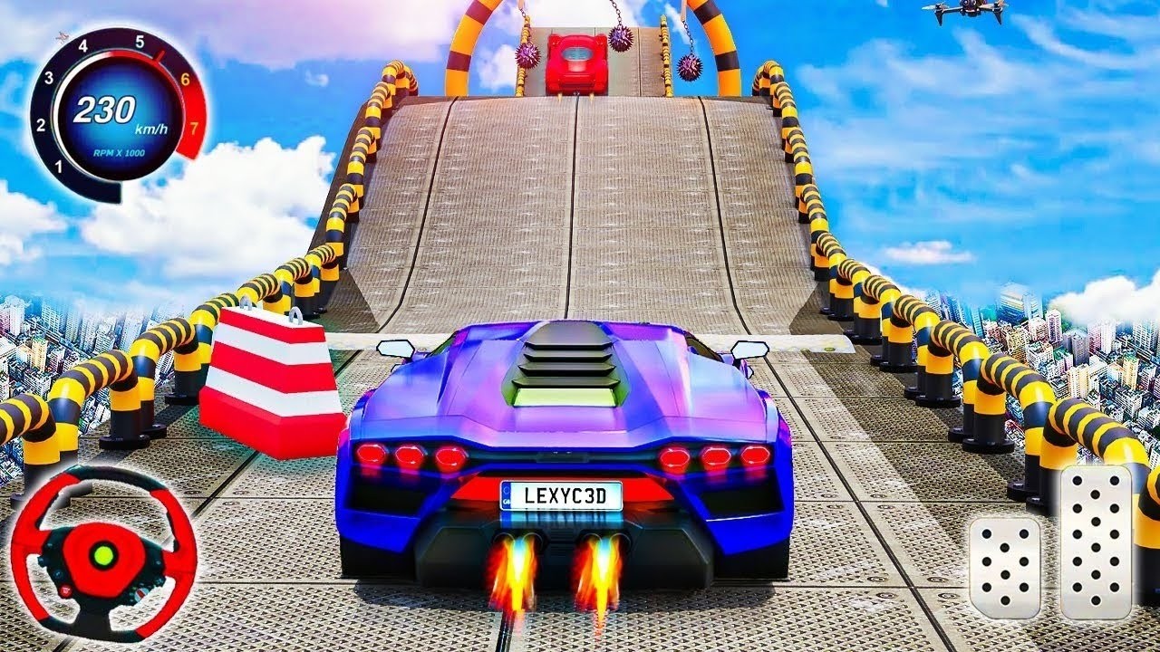 New Car Mega Ramp Stunt Simulator |Mega Ramp Car Stunt Master Simulator |Android Gameplay