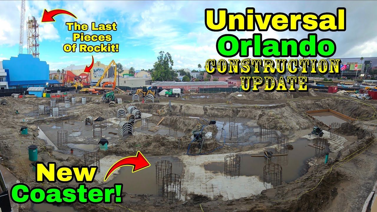 Новости о сносе парка аттракционов Universal Orlando Resort Rip Ride Rockit и строительстве новых...