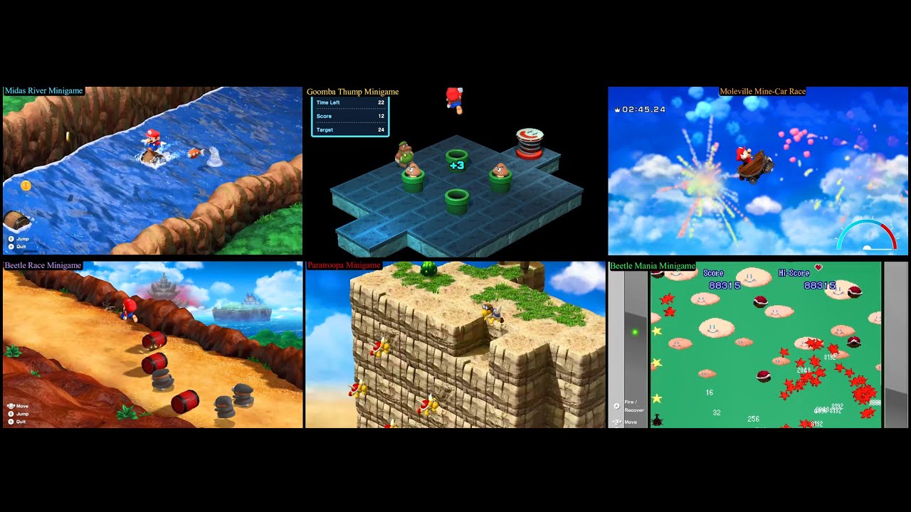 Super Mario RPG 2023-Tips/Secrets-8-All Record Minigames [Locations+Tips]