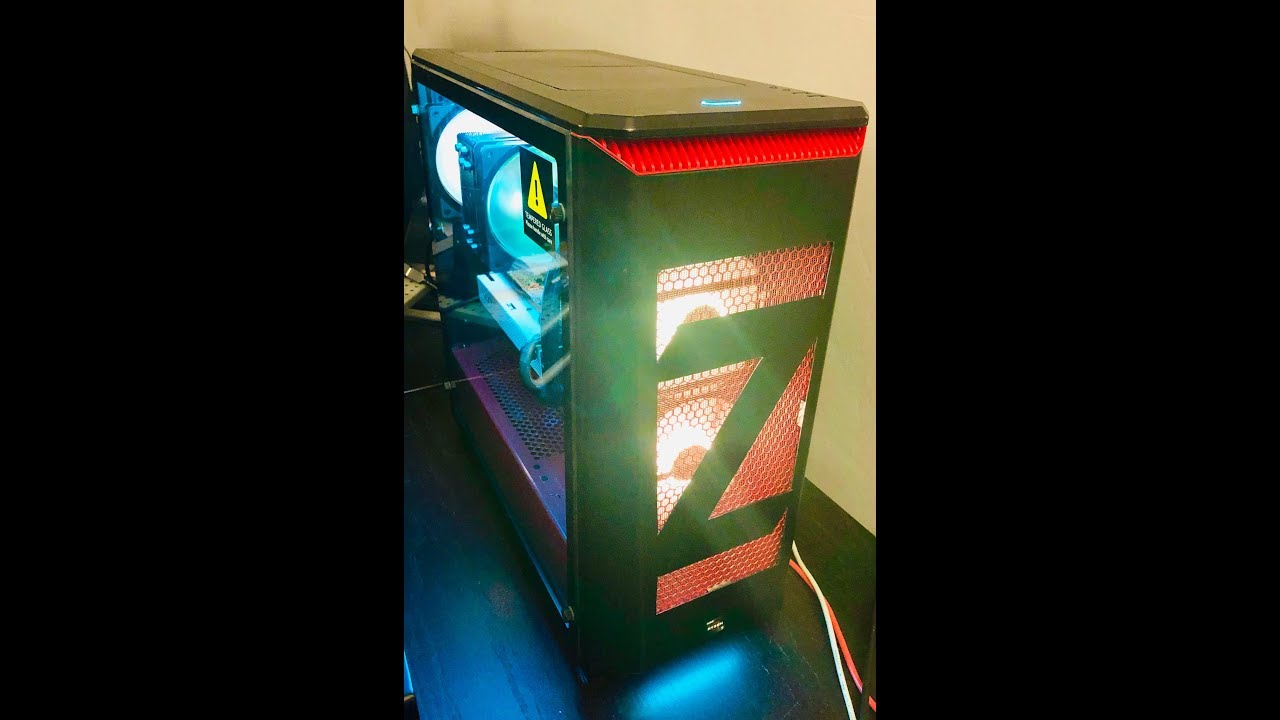 Phanteks P400S computer case mod