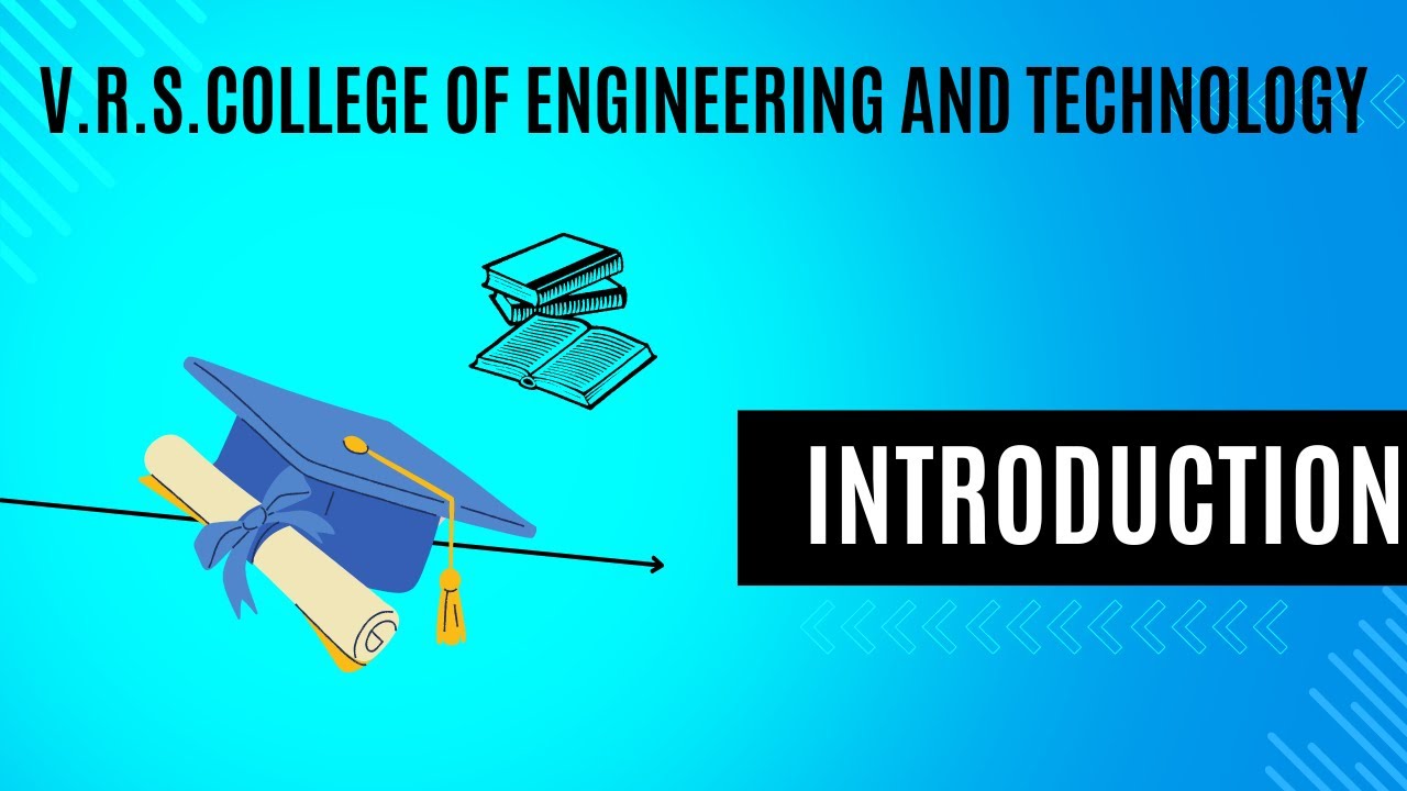 Introduction | VRSCET #vrscet #college #education #institutions #2024