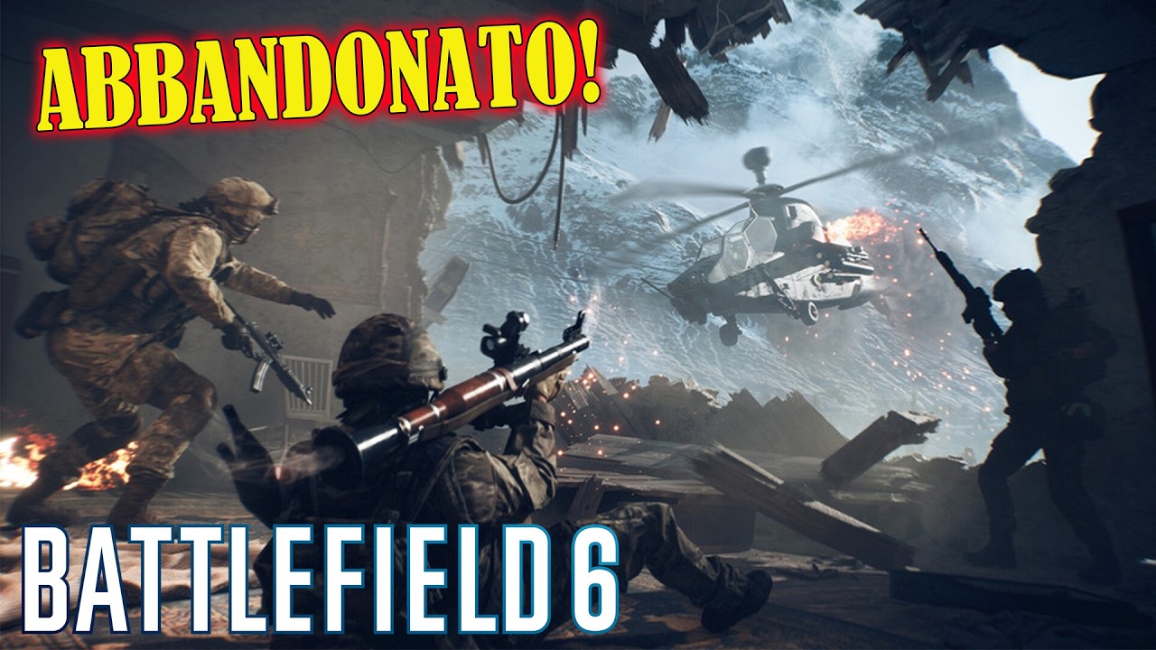 BATTLEFIELD6  è STATO ABBANDONATO PER UN NUOVO BF! COD MIGLIORA!