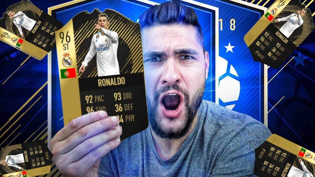 OMG I GOT 96 ST RONALDO !!!! FIFA 18 ULTIMATE TEAM - 96 ST RONALDO PLAYER REVIEW !!!