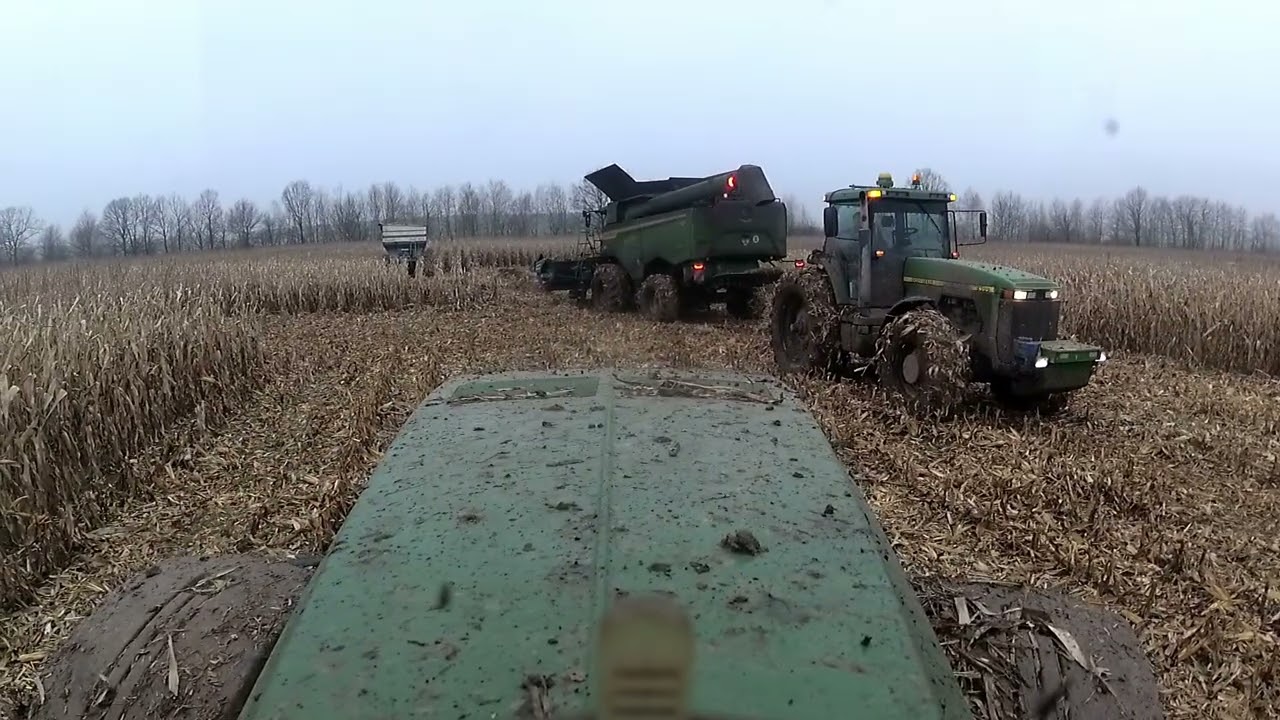 ПРАЦЮЮ В ПОЛІ.ВОЖУ ЗЕРНО З ПЕРЕГРУЗЧИКОМ BOUCHARD.ДЕНЬ 2